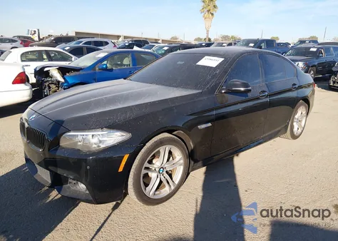 2016 BMW 528I из США, поврежденный, VIN WBA5A5C59GD529194